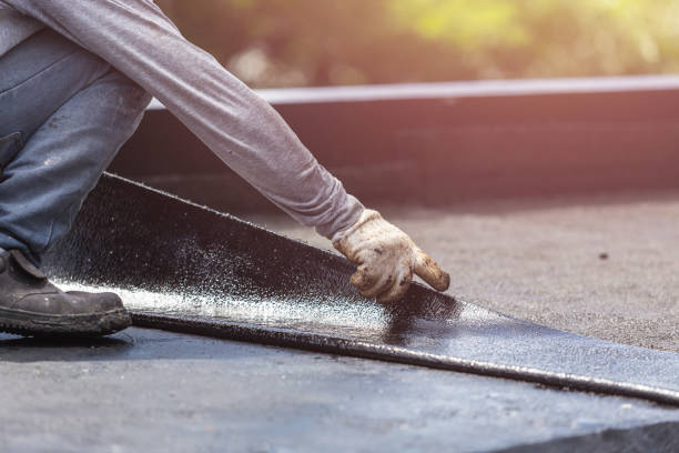 Professional Basement Waterproofing technician working in Waynesboro, TN